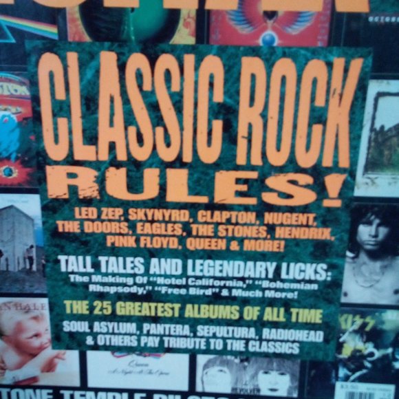 Guitar World Oct 1993 Vol. 14 No. 10 Classic Rock Rules! Magazine - Picture 2 of 9